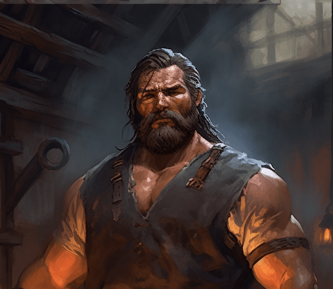 Marcus Ironsmith, Village Blacksmith