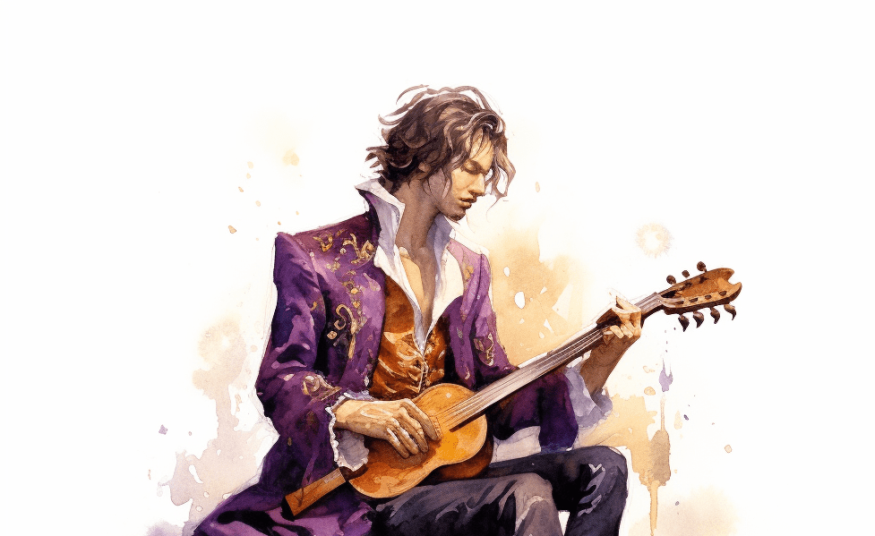 Percival Stonebrook, village musician