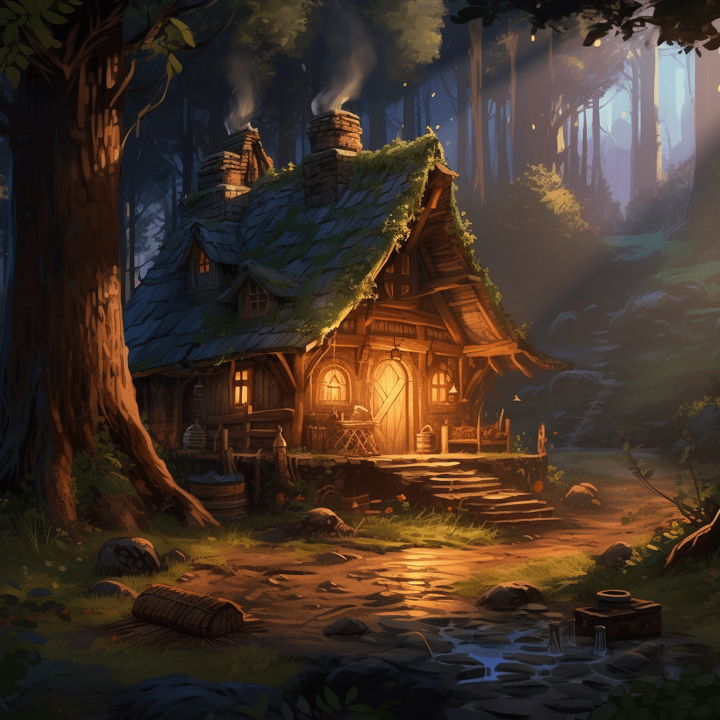 Hut in the Woods